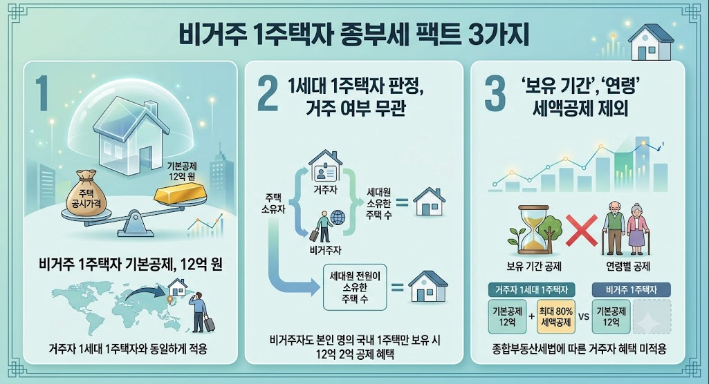 비거주 1주택자 종부세